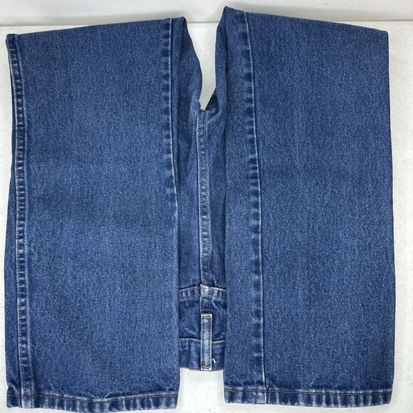 Vtg Wrangler 936PWD Western Rodeo Blue Denim Jeans Mens 35x30 - Picture 4 of 7